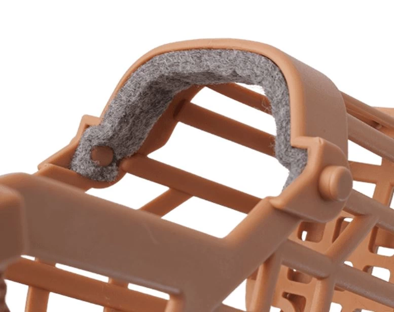 Muselière pour chien Baskerville, panier plastique