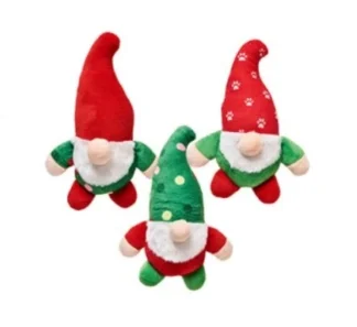 jouet de noel pour chien peluche gnome de noel pour chien spot