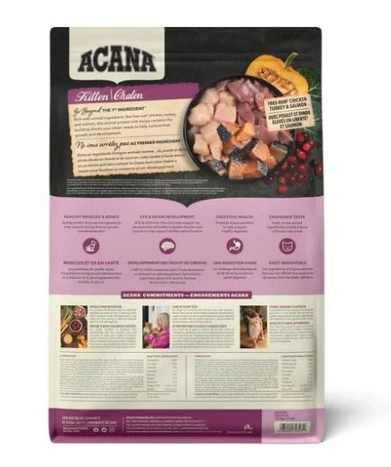 Nourriture pour chaton Acana Plus Forte Teneur En Protéines, 1,8kg