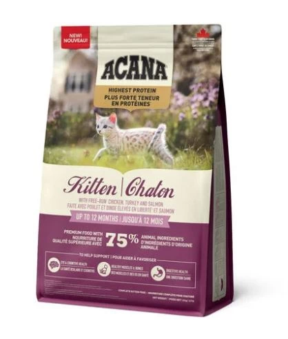 Nourriture pour chaton Acana Plus Forte Teneur En Protéines, 1,8kg