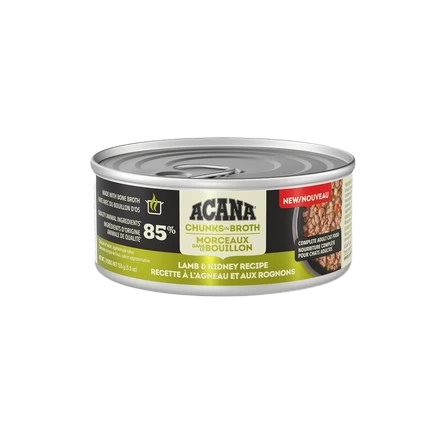 Conserve en morceaux pour chat, agneau et rognons, Acana
