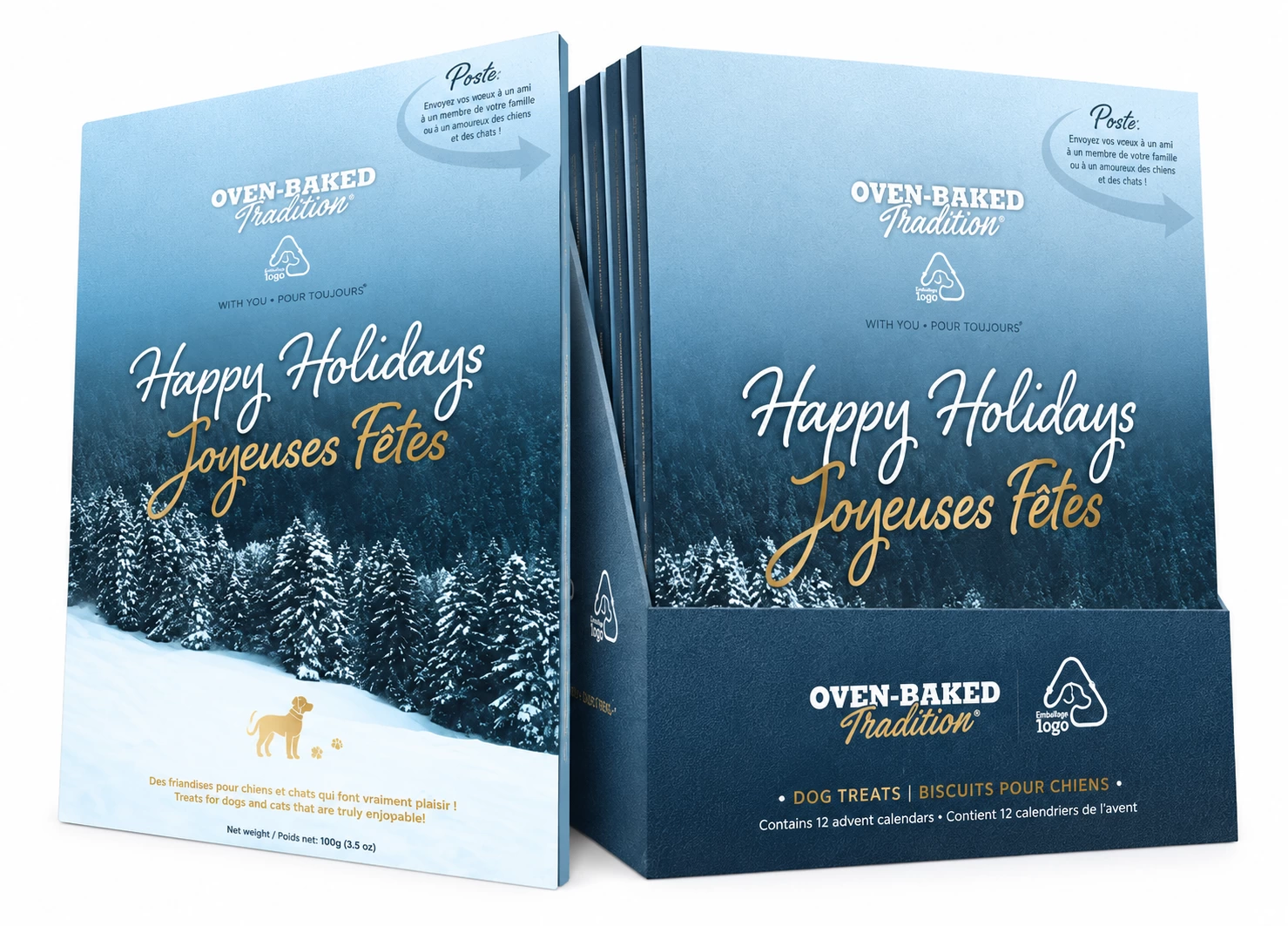 Calendrier de l'avent pour chien, Oven-baked