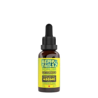 Huile de Chanvre pour chat, 30 ml, Hemp 4 Tails