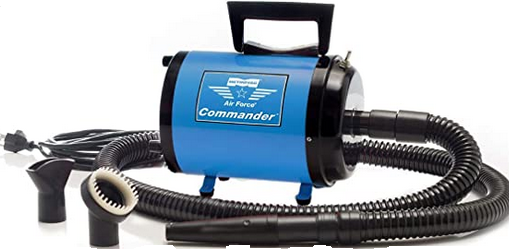 Air Force Commander 2 Speed Grooming Dryer, AFTD-3 Blue, Metro